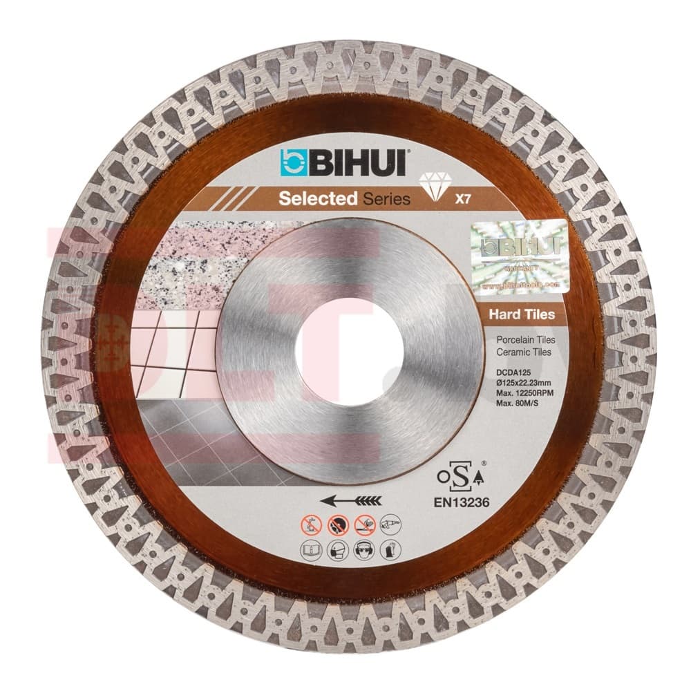 Алмазный диск BIHUI B-MASTER, 125х1,2мм, арт.DCDA125 - фото 4