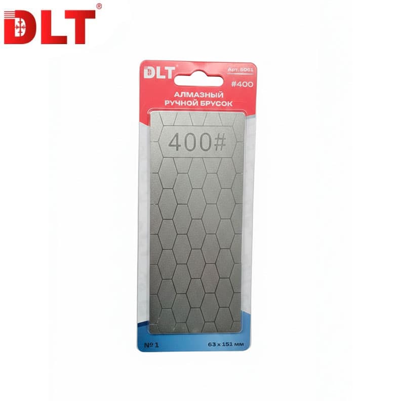 Ручной алмазный брусок  DLT №1 #400, арт. 5061