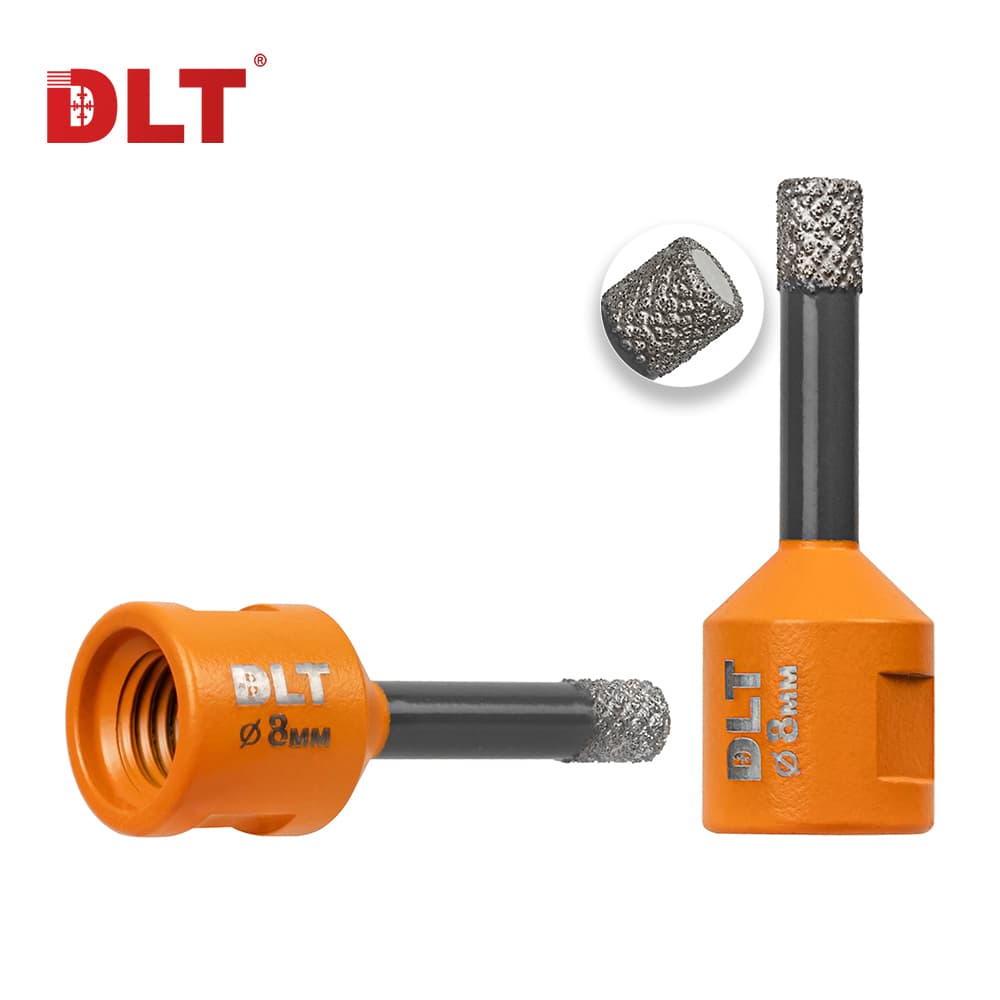 Коронка алмазная для керамогранита и камня DLT TOP, 8мм, арт.2088