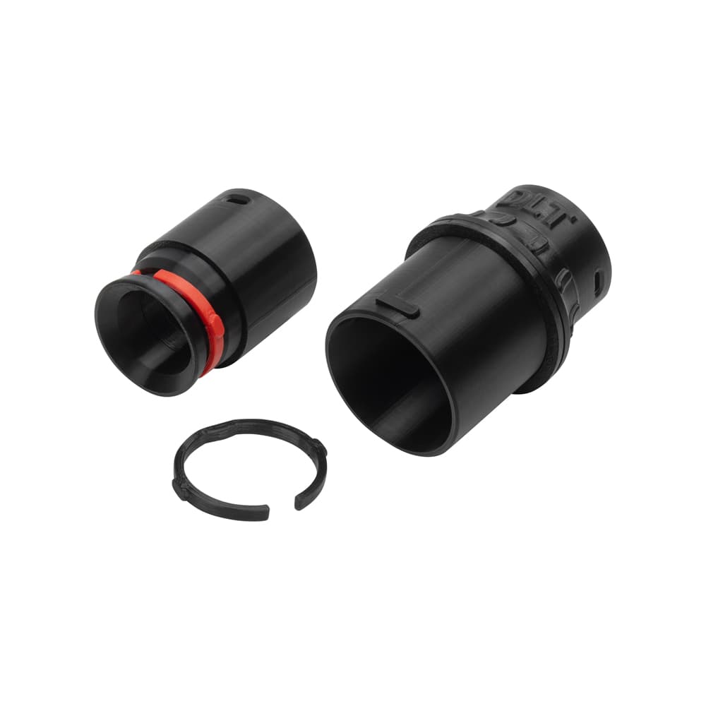 Фитинг (переходник) DLT FX-2 крепления шланга к корпусу пылесоса Bosch с адаптером, арт.5113 - фото 2