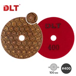 АГШК DLT №10, для сухой шлифовки, #400, 100мм, арт.1296
