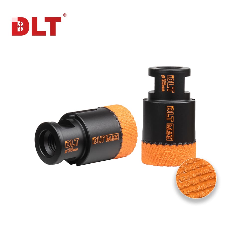 Коронка алмазная для керамогранита и камня DLT MAX, 35мм, арт. 3823