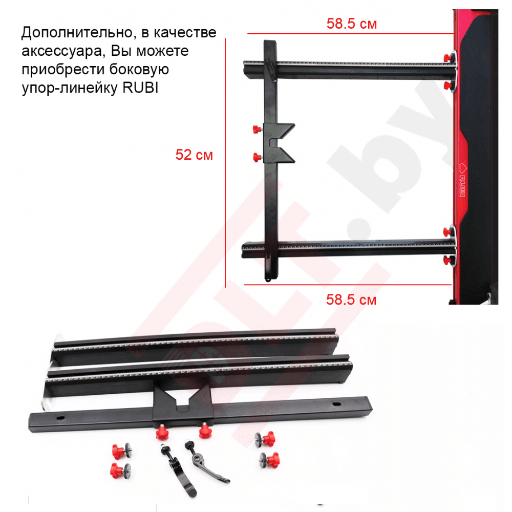 Ручной плиткорез RUBI X-ONE PLUS 1200 (до 1200мм), арт.15910 - фото 23