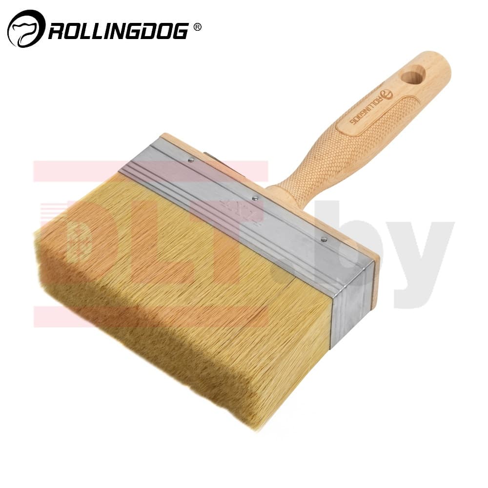 Кисть макловица Rollingdog ST1000 40*140мм, прямой срез, синтетика, арт.10324