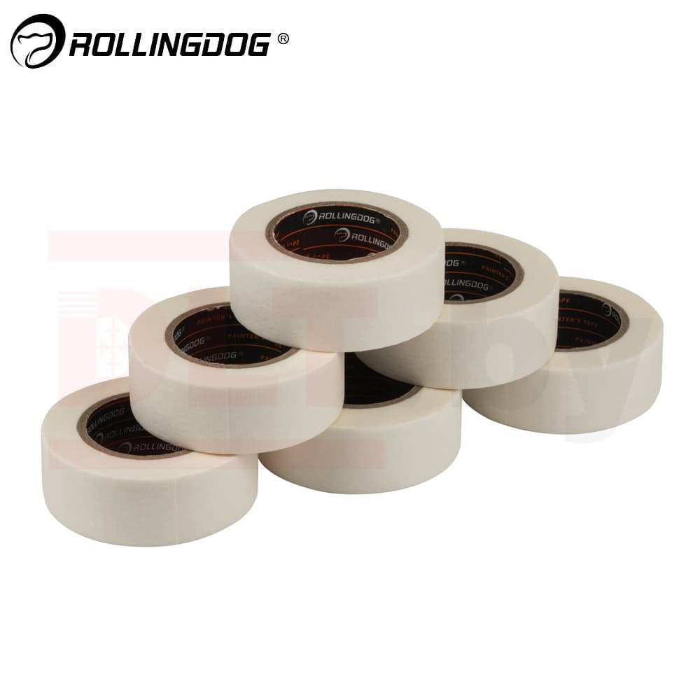 Малярная лента Rollingdog Masking Tape 24мм x 18м (набор 6 шт.), арт.80846