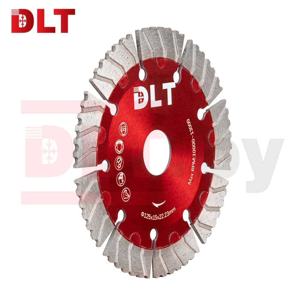 Алмазный диск по бетону DLT DLT №20  (Super Turbo), 125мм, арт.1420 - фото 2