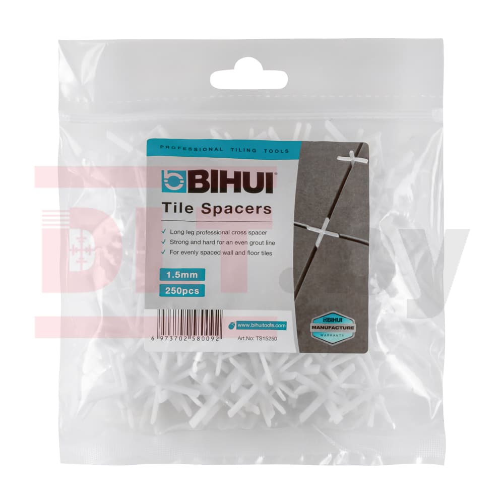 Крестики для плитки BIHUI (Расшивка для швов) 1,5мм, арт.TS15250 - фото 2
