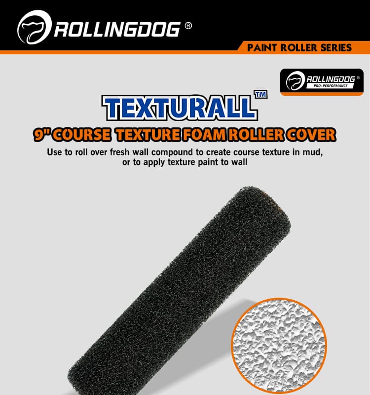 Валик Rollingdog TEXTURALL 230мм, текстурный, арт.00403 - фото 3