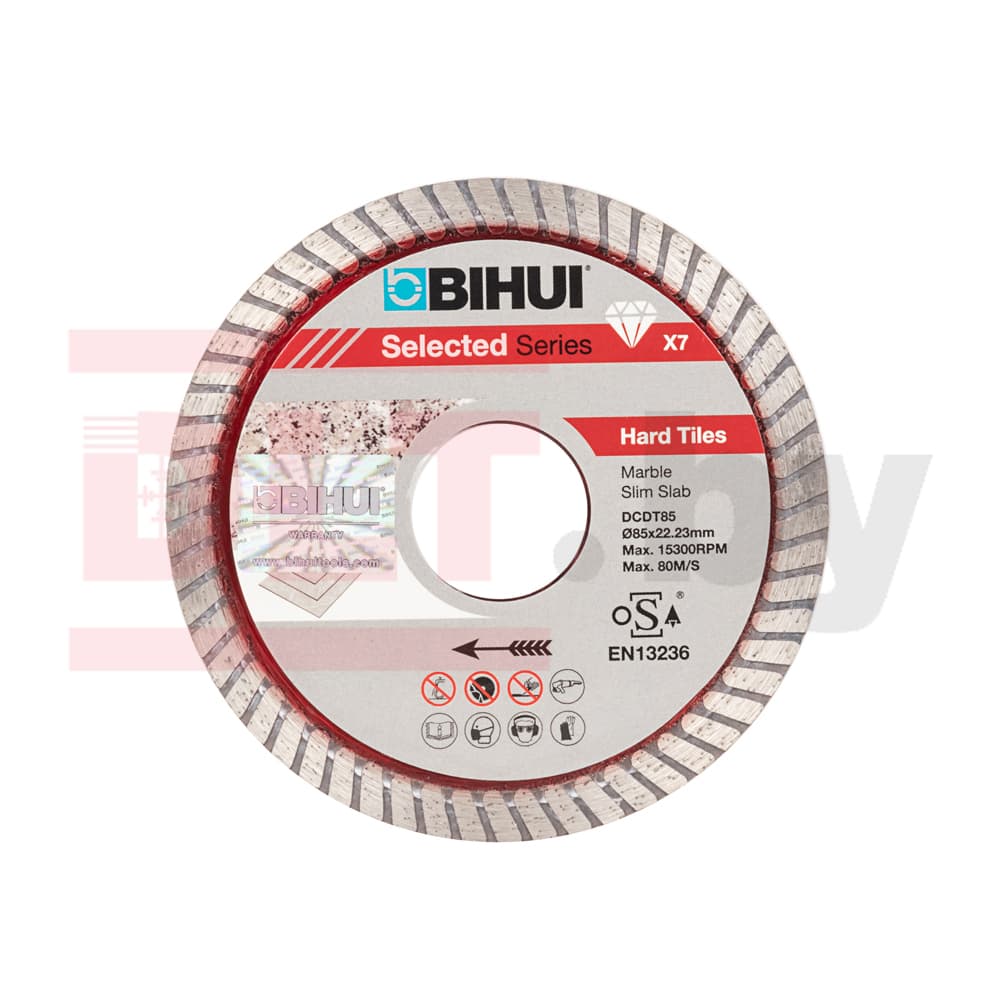 Алмазный диск BIHUI B-TURBO, 85х1,0мм, арт.DCDT85 - фото 4
