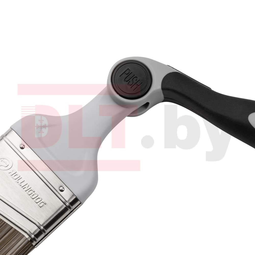 Кисть поворотная Rollingdog 63,5мм, угловой срез, синтетика, серия Professional, арт.10501 - фото 3