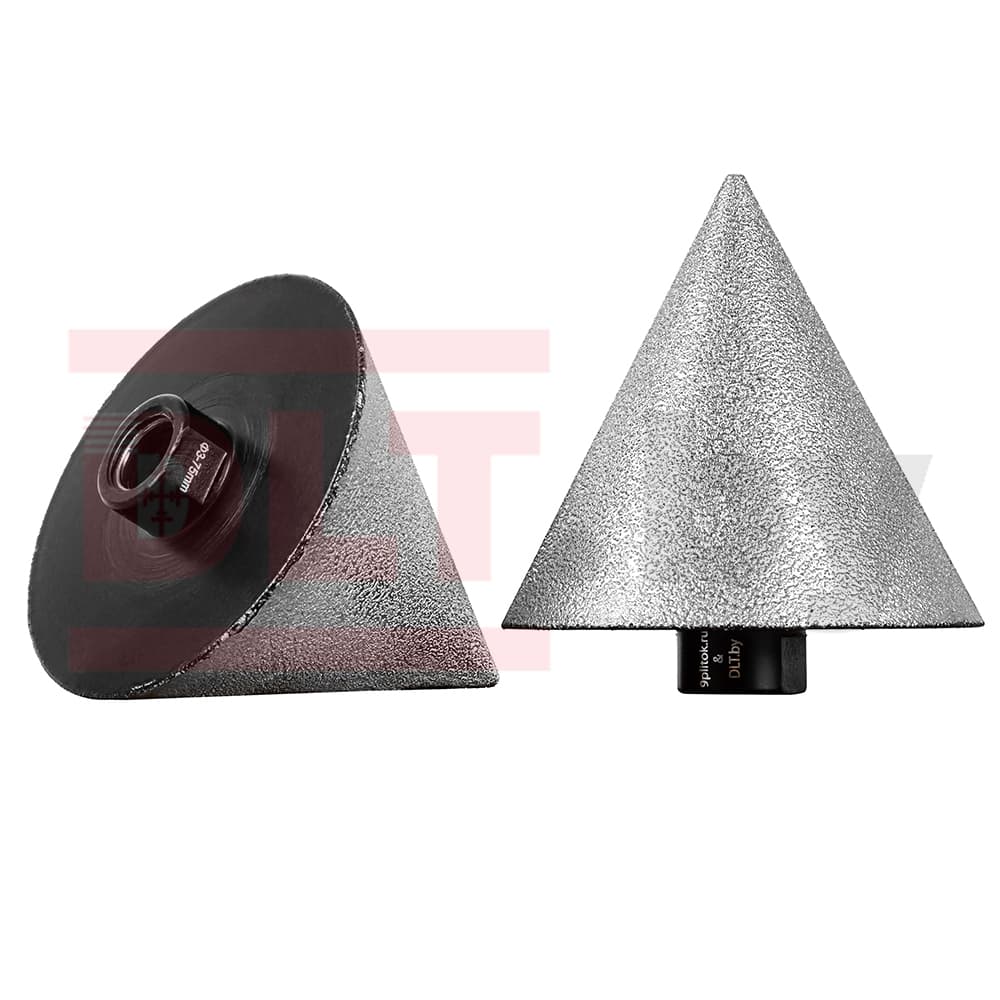 Конусная алмазная фреза CERAMIC PRO cone 3-75мм, DLT&amp;amp;9plitok, арт.0371