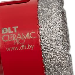 Алмазная коронка по керамограниту DLT CERAMIC PRO,68мм, арт.0502 - фото 3