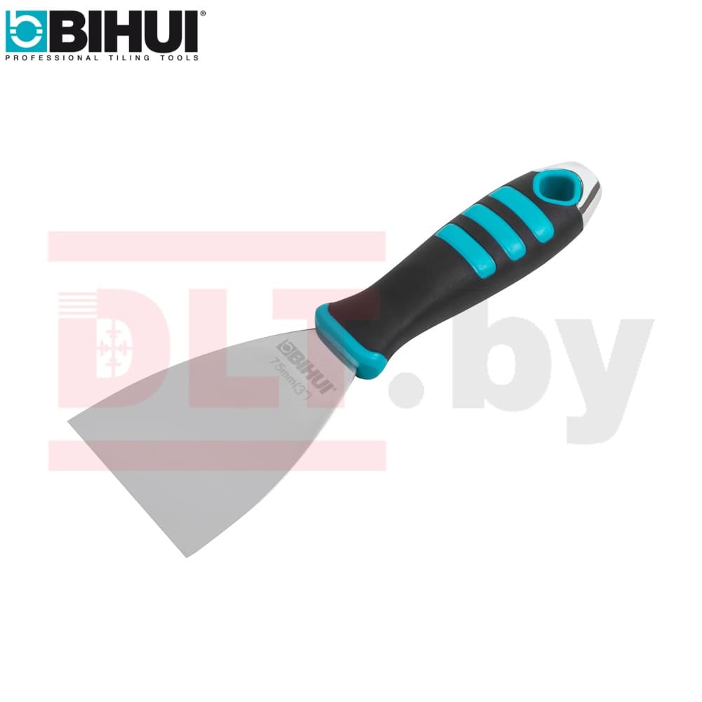 Шпатель малярный BIHUI 3" (75мм) из нержавеющей стали, арт.PTT3