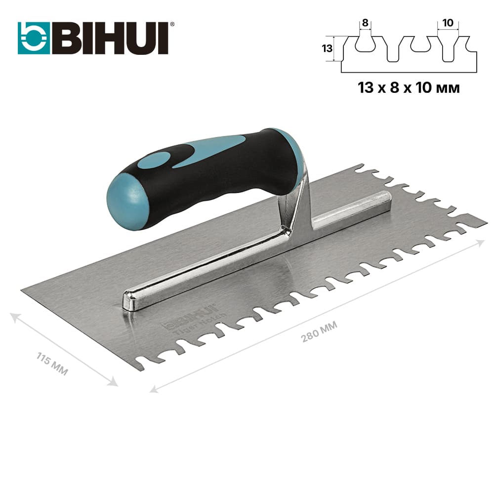 Гребенка из пружинной стали BIHUI 280*115мм «Тигровый коготь», арт. PTCBTG