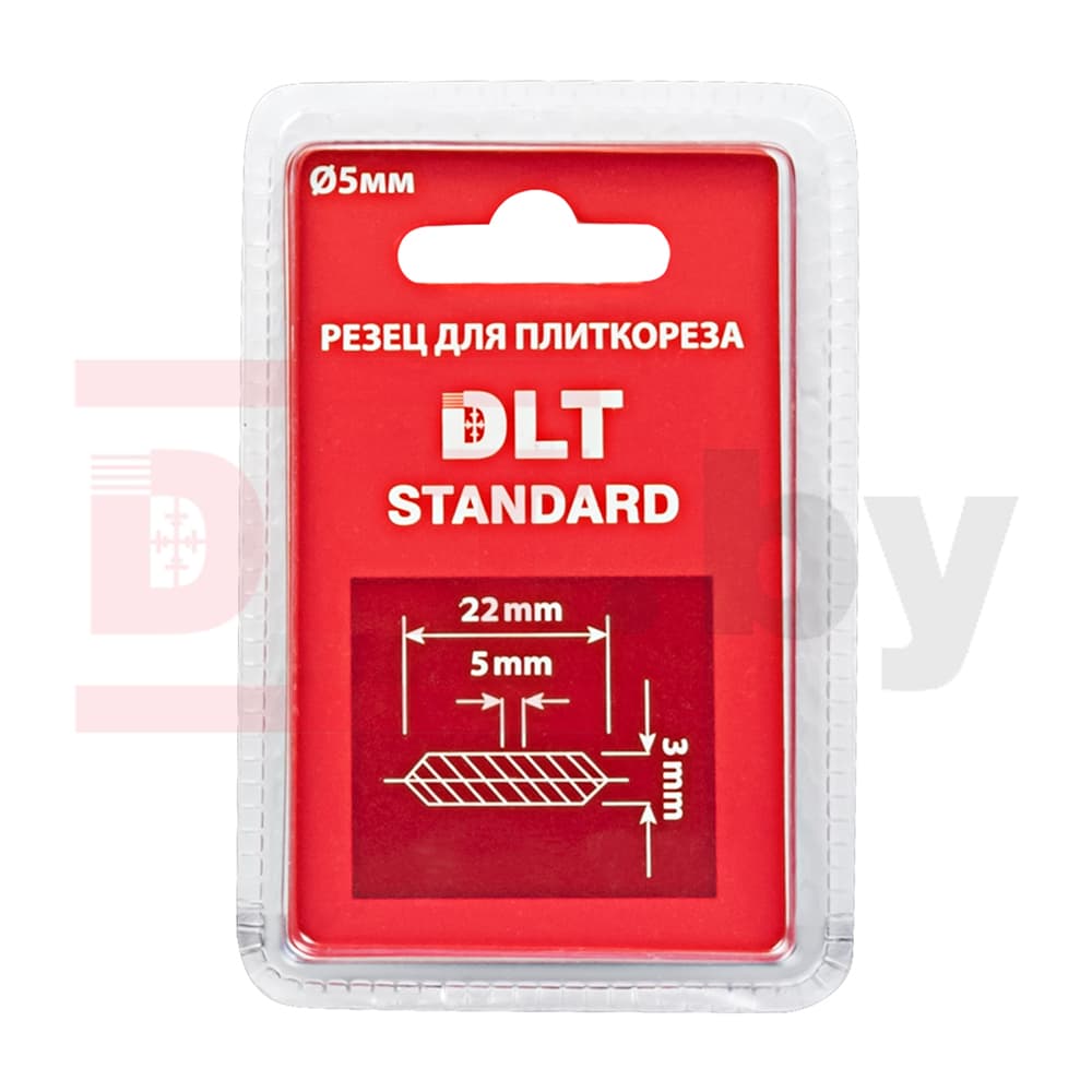 Роликовый резец для плиткореза DLT Ø22мм, посадка 5мм, серия Standard, арт.1161 - фото 4