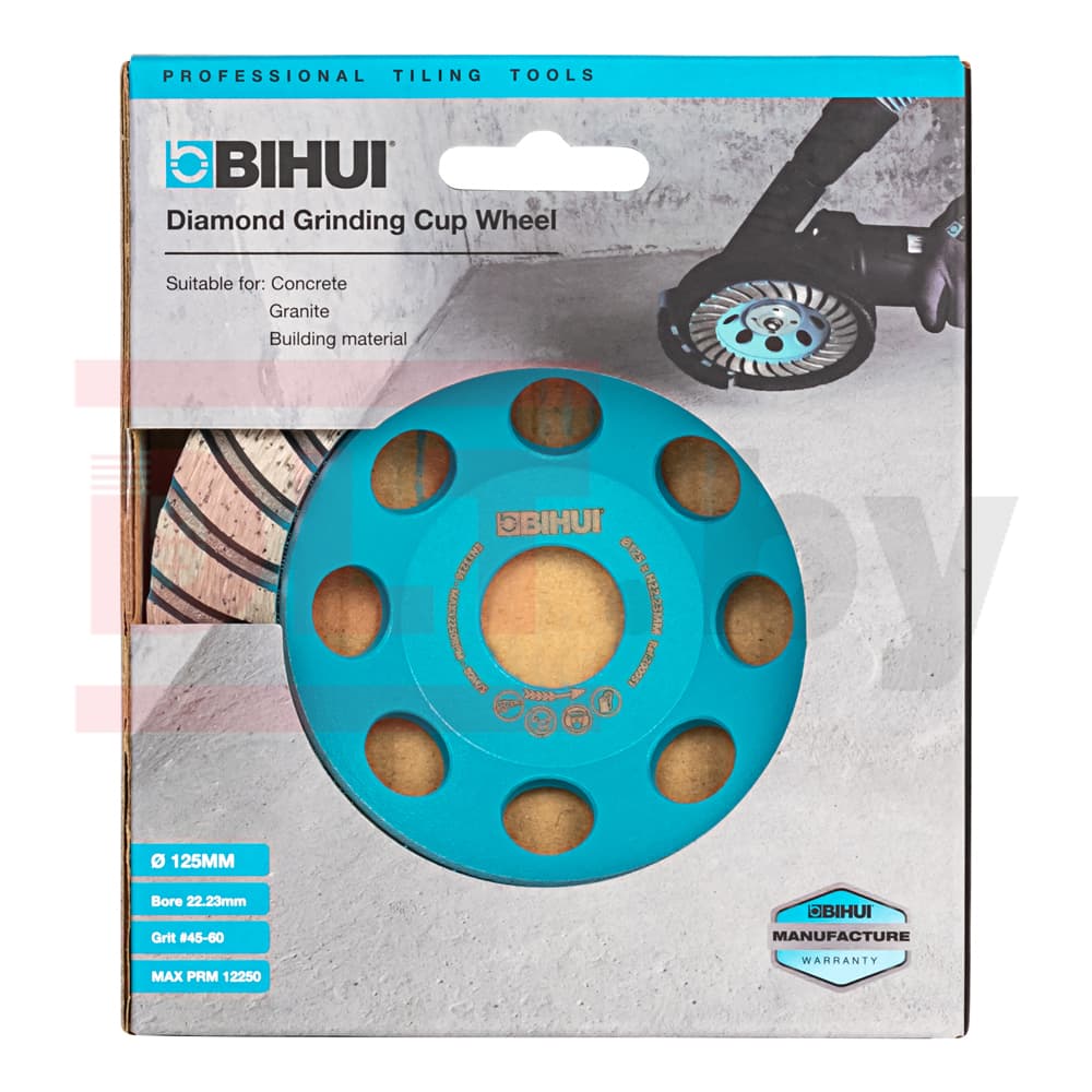 Алмазная фреза BIHUI TURBO 125мм, арт.DCWT5 - фото 4