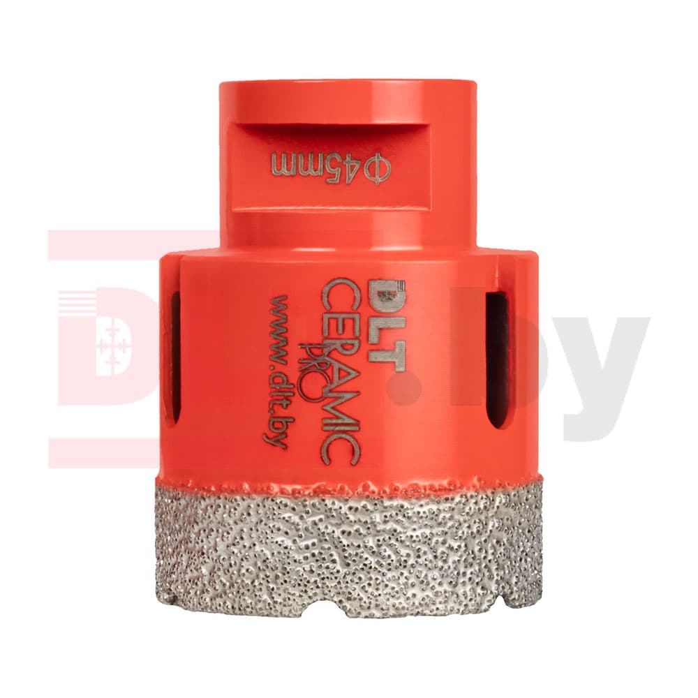 Алмазная коронка по керамограниту DLT CERAMIC PRO,45мм, арт.0498 - фото 5
