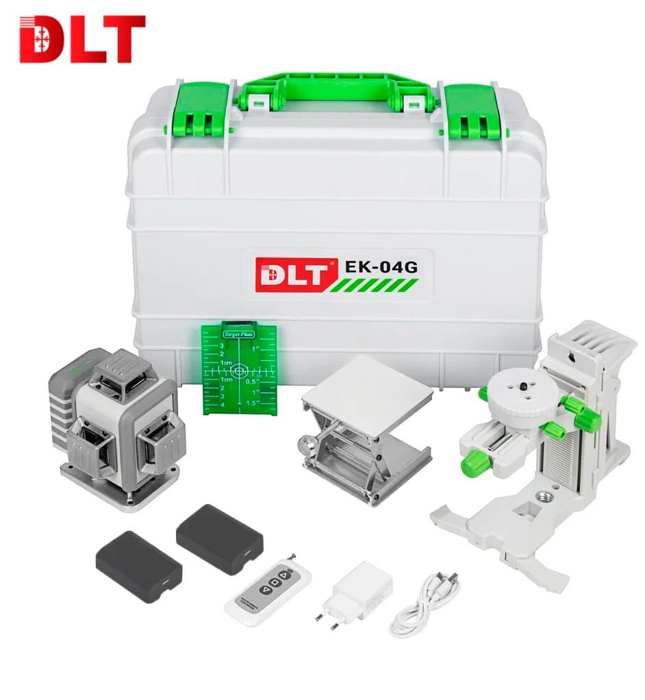 Лазерный уровень (нивелир) DLT EK-04G, арт.4502