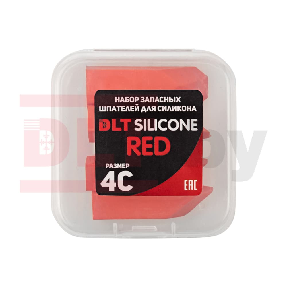 Набор запасных шпателей для DLT Silicone, (размер 4С-red), КРАСНЫЕ, арт.1753 - фото 2