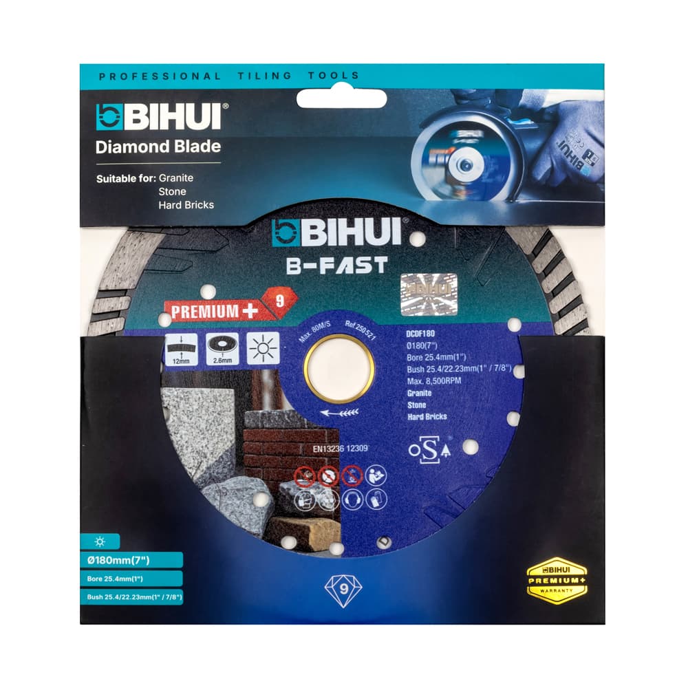 Алмазный диск BIHUI B-Fast, 180х2,26мм, арт.DCDF180 - фото 2