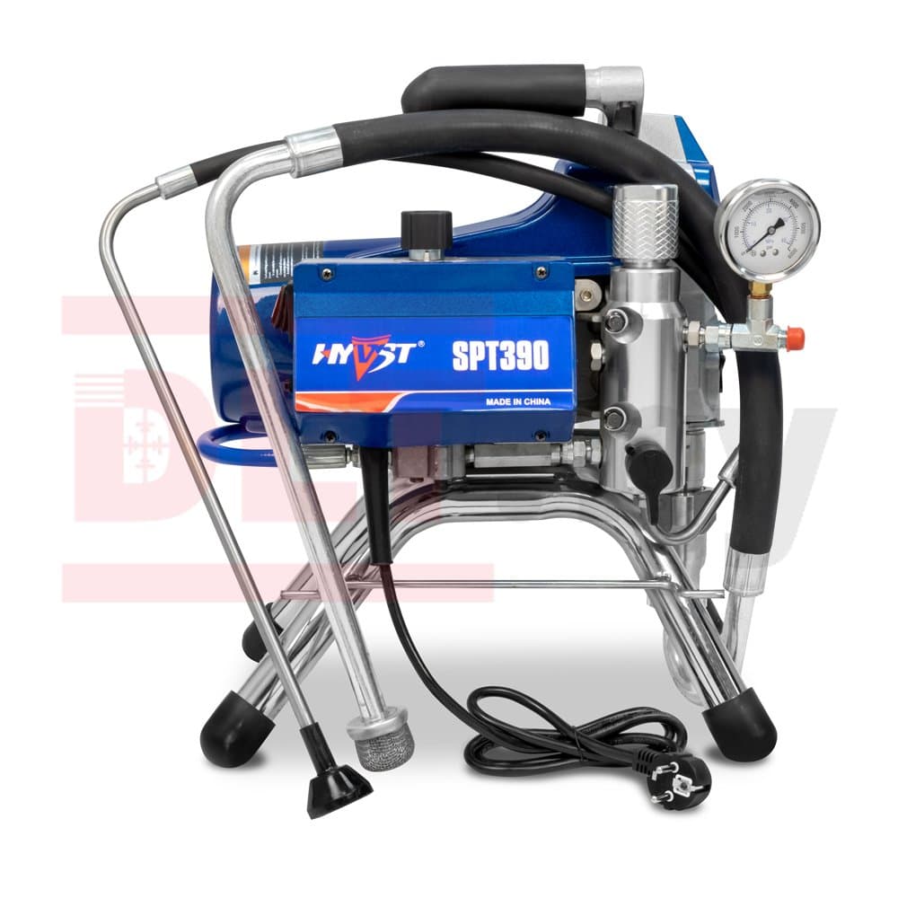 Безвоздушный покрасочный аппарат HYVST SPT 390, арт.1270 - фото 6