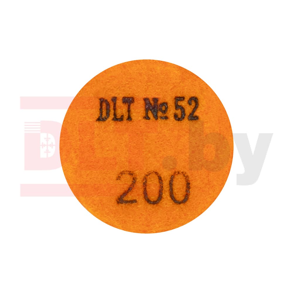 Алмазный гибкий шлифовальный круг для гравера, DLT №52, #200, 50мм, арт.2136 - фото 3