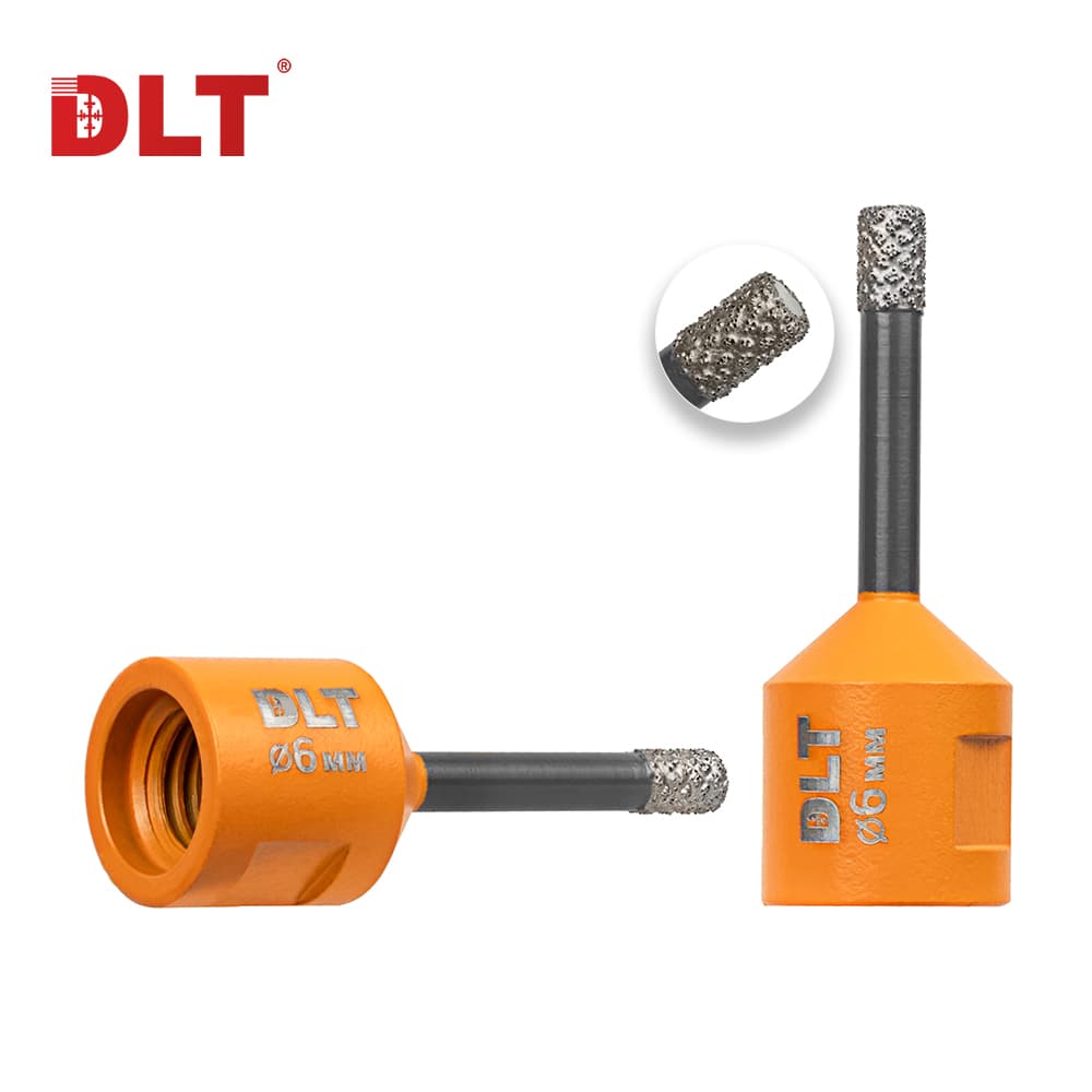 Коронка алмазная для керамогранита и камня DLT TOP, 6мм, арт.2087