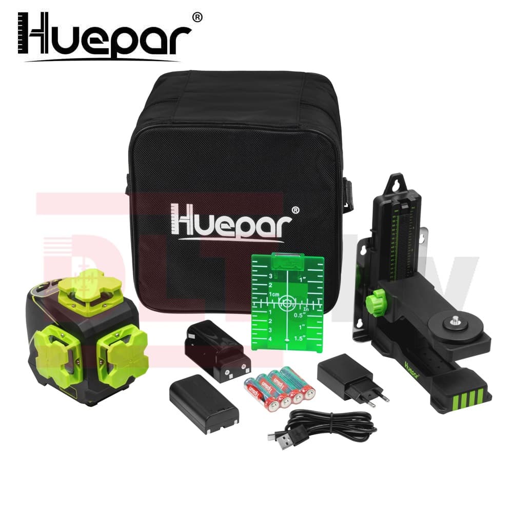 Уровень лазерный Huepar S03CG-L, арт.0735