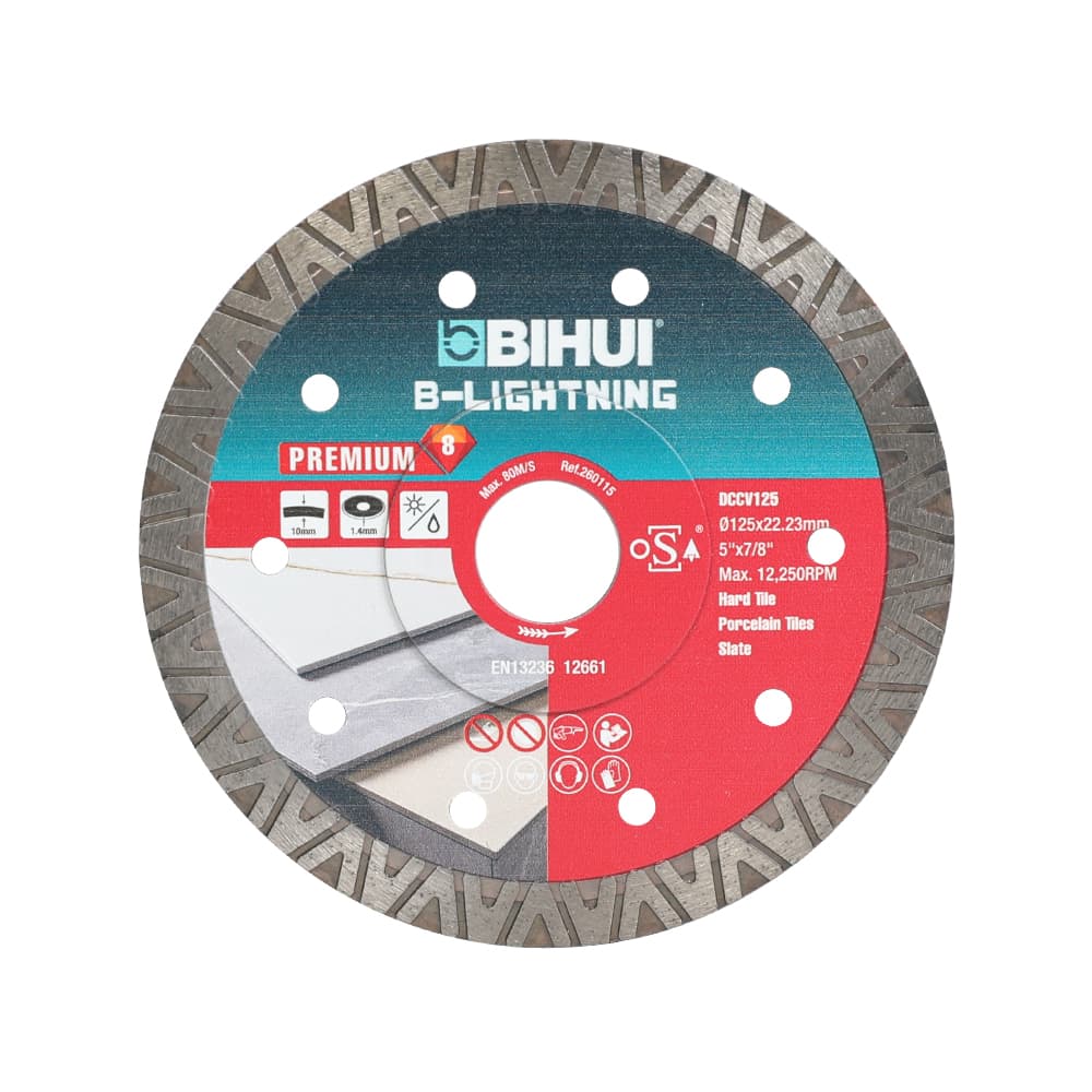 Алмазный диск BIHUI B-LIGHTNING, 125х1,4мм, арт.DCCV125