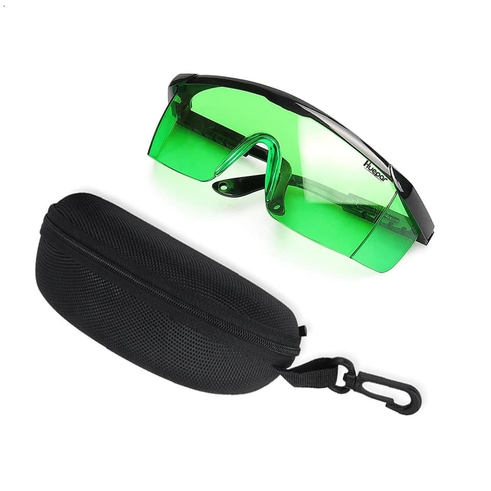 Очки HUEPAR Laser Glasses GREEN для лазерного нивелира, арт.0739