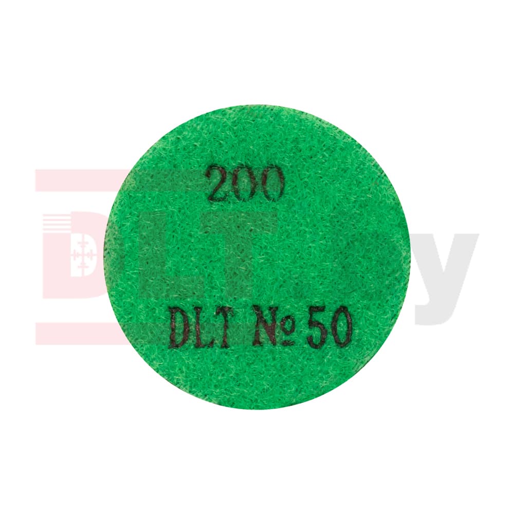 Алмазный гибкий шлифовальный круг для гравера DLT №50, #200, 50мм, арт.2128 - фото 3