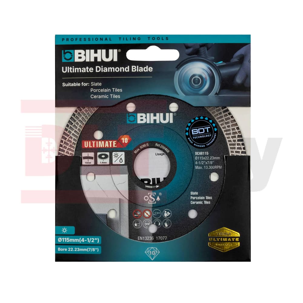 Алмазный диск BIHUI Ultimate, 115х1,4мм, арт.DCAB115 - фото 4