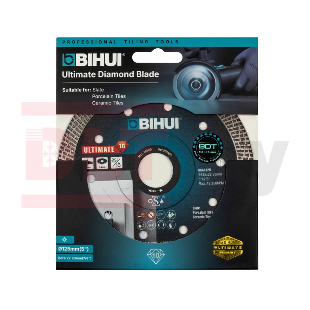 Алмазный диск BIHUI Ultimate, 125х1,4мм, арт.DCAB125 - фото 4