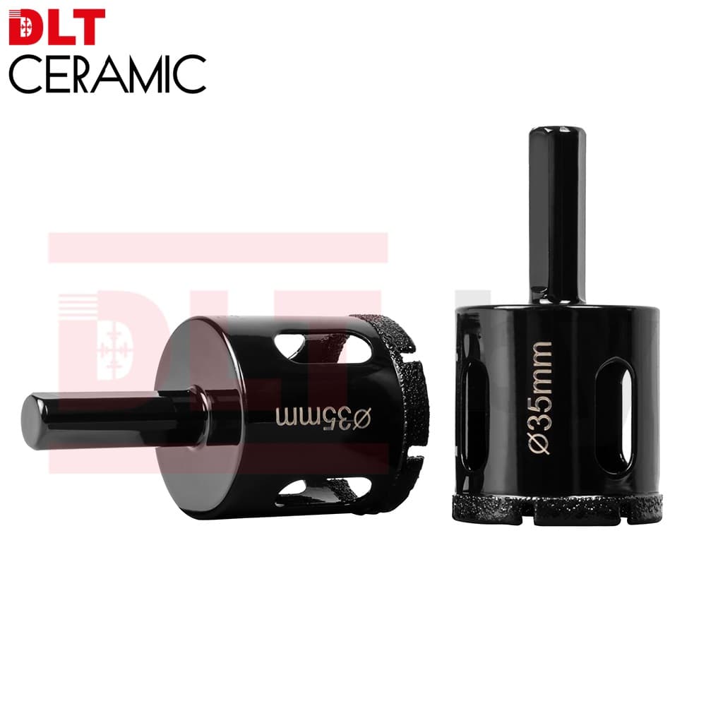 Алмазная коронка по плитке и керамограниту DLT CERAMIC, 35мм, арт.0043