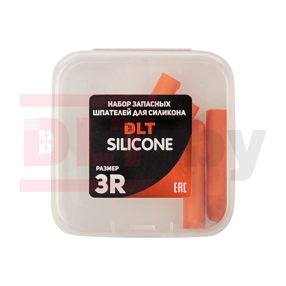 Набор запасных шпателей для DLT Silicone, (размер 3R), ОРАНЖЕВЫЕ, арт.1745 - фото 2