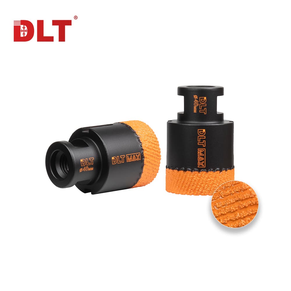 Коронка алмазная для керамогранита и камня DLT MAX, 40мм, арт. 3825