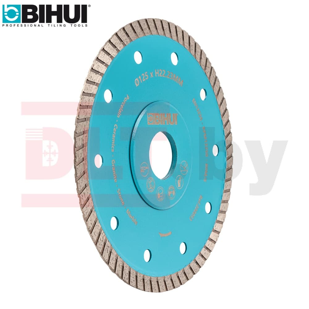 Алмазный диск BIHUI THIN TURBO, 125х1,5мм, арт.DCBT5 - фото 3