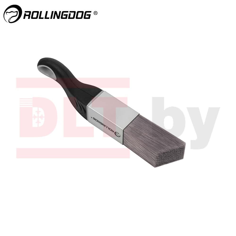 Кисть с короткой ручкой Rollingdog PT-1000 22мм, квадратная, синтетика, арт.10592