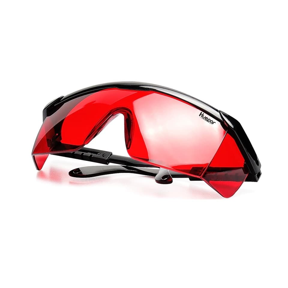 Очки HUEPAR Laser Glasses RED для лазерного нивелира, арт.0740 - фото 3