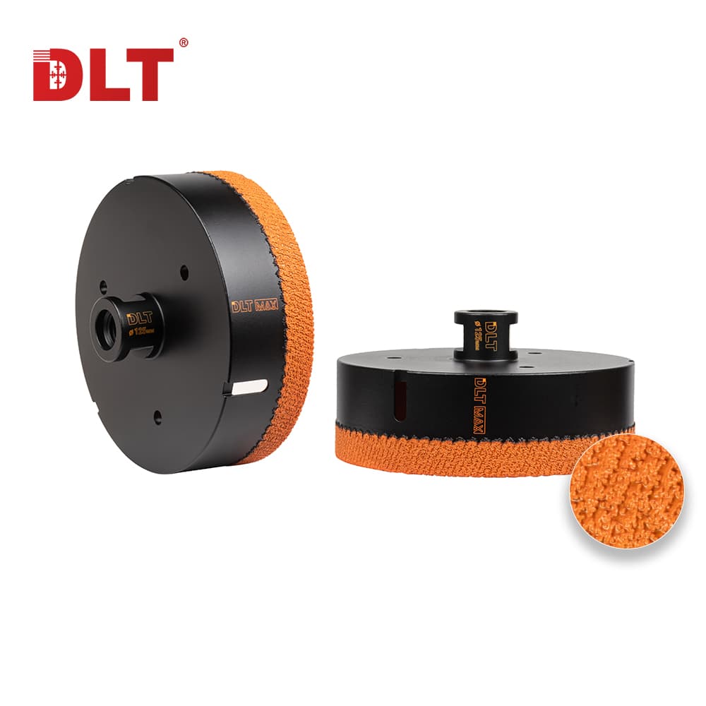 Коронка алмазная для керамогранита и камня DLT MAX, 125мм, арт. 3837