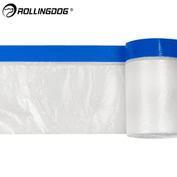 Укрывное полотно на малярной ленте Rollingdog STUCCO TAPE 110см*15м, арт.81537 - фото 2