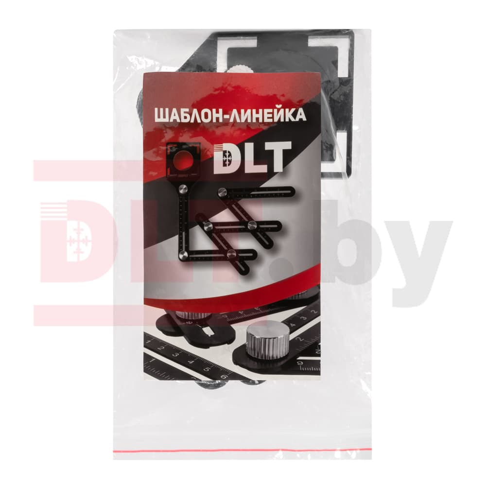 Шаблон-линейка (кондуктор) DLT (Алюминий), арт.8122 - фото 2