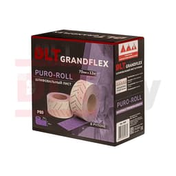 Шлифовальный лист в рулоне DLT GrandFlex PURO-ROLL, P80, 70мм*12м, (керамика точной формы), арт.3019 - фото 7