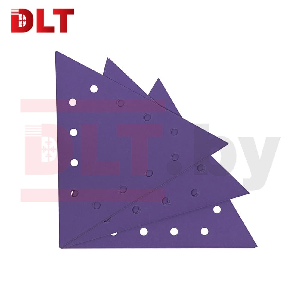 Треугольник шлифовальный DLT GrandFlex PURO-CERAMIC, P180, 285мм, 10шт, (на бумаге, керамика точной формы), арт.3454