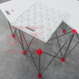 Набор пластиковых столешниц для подстолья DLT Сороконожка, 1,2м*1,2м, (4шт, усиленная версия), арт.4378 - фото 6