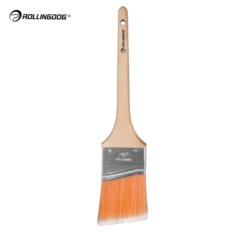 Кисть Rollingdog 63мм, угловой срез, полиэстер, серия Professional, арт.10235