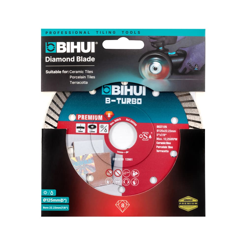 Алмазный диск BIHUI B-TURBO, 125х1,4мм, арт.DCCT125 - фото 4