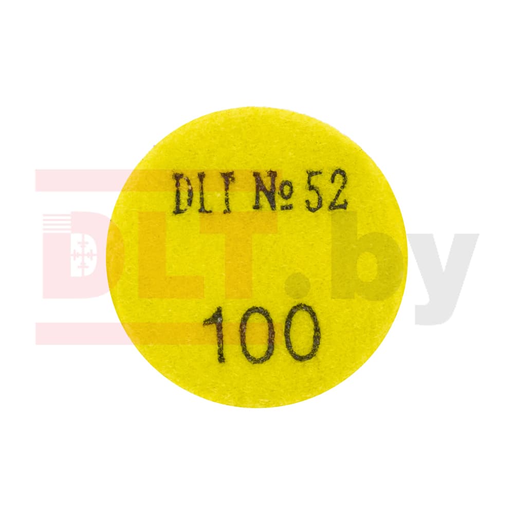 Алмазный гибкий шлифовальный круг для гравера DLT №52, #100, 50мм, арт.2135 - фото 3