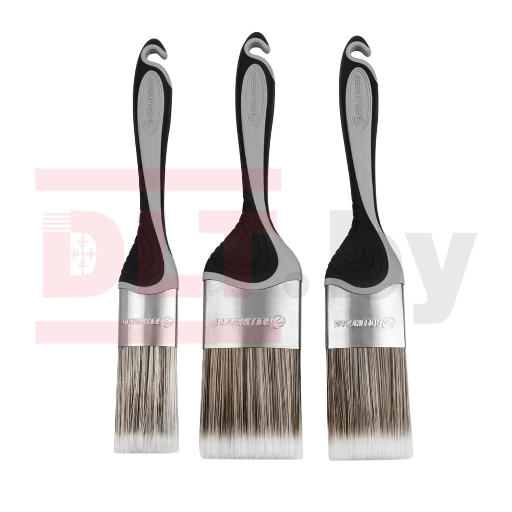 Набор кистей Rollingdog 37/50/62мм, синтетика серия Professional, арт.10545 - фото 3
