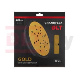 Круг шлифовальный DLT GrandFlex GOLD, P60, 225мм, 10шт, (на бумаге, оксид алюминия), арт.4515 - фото 3
